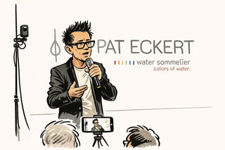 Der Mann, der Wasser verkostet — und es todernst meint