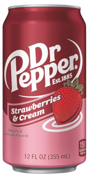 Dr. Pepper Strawberries & Cream
