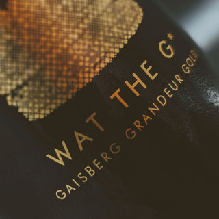 WAT THE G* - GAISBERG GRANDEUR Gold | sparkling | Hülse